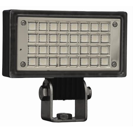 Vision X Lighting 9121369 3.4 in. X 1.9 in. Utility Flood Black 32 Red LEDs XIL-UF32R